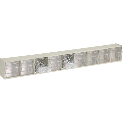 Tip-Out Bins Modular Storage System, 23-5/8" W x 2-1/2" D x 3-1/8" H, 9 Drawers Distribution Industrielle GC