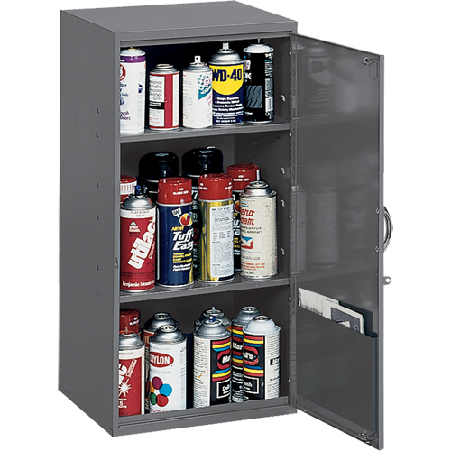 Armoires utilitaires, Acier, 2 Tablettes, 32-3/4" h x 19-7/8" la x 14-1/4" P, Gris Distribution Industrielle GC