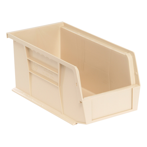 Bacs ultra empilable & suspendable, 5-1/2" la, 5" h x 10-7/8" p, Ivoire Distribution Industrielle GC