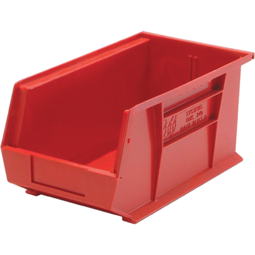 Bacs ultra empilable & suspendable, 8-1/4" la, 7" h x 14-3/4" p, Rouge Distribution Industrielle GC
