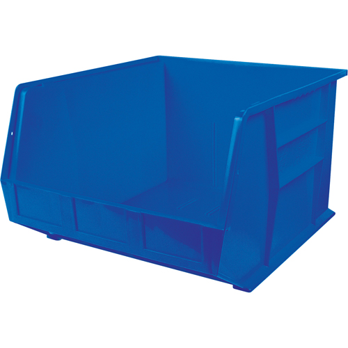 Bacs ultra empilable & suspendable, 16-1/2" la, 11" h x 18" p, Bleu Distribution Industrielle GC