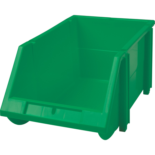 Stack & Hang Bin, 5-7/8" W x 4-11/16" H x 9-13/16" D, Green Distribution Industrielle GC