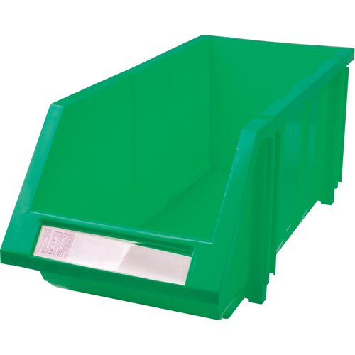 Bac empilable & &agrave; suspendre, 7-7/8" la, 7" h x 17-11/16" p, Vert Distribution Industrielle GC