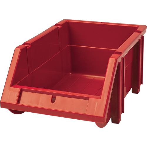 Stack & Hang Bin, 4-13/16" W x 3-3/16" H x 7-1/8" D, Red Distribution Industrielle GC