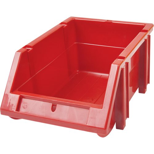 Stack & Hang Bin, 5-7/8" W x 4-11/16" H x 9-13/16" D, Red Distribution Industrielle GC