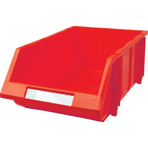 Bac empilable & &agrave; suspendre, 11-13/16" la, 7" h x 17-11/16" p, Rouge Distribution Industrielle GC