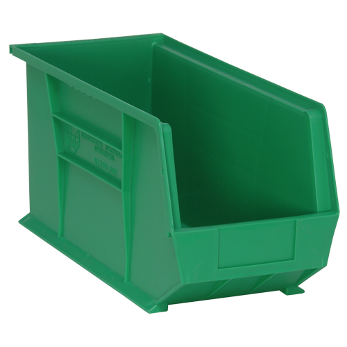 Ultra Stack & Hang Bin, 8-1/4" W x 9" H x 18" D, Green Distribution Industrielle GC
