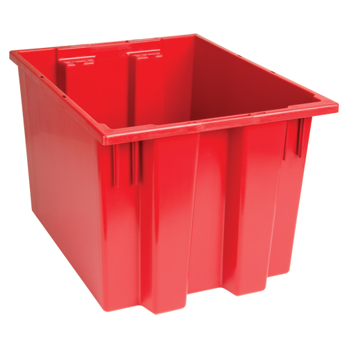 Contenants Stack & Nest, 13" x 19,5" x 15,5", Rouge Distribution Industrielle GC