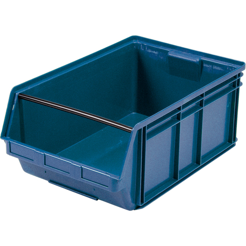 Contenants g&eacute;ants empilables, 18,375" la x 29" p x 11,875" h, Bleu Distribution Industrielle GC