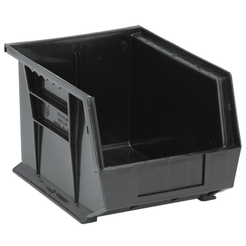 Ultra Stack & Hang Bin, 8-1/4" W x 7" H x 10-3/4" D, Black Distribution Industrielle GC