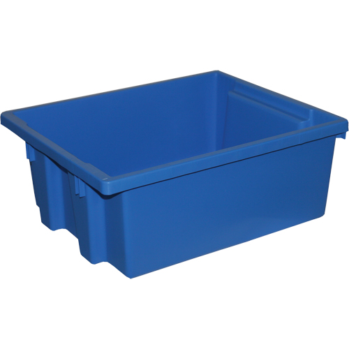 Contenants De Rangement Stack-N-Nest, 6" x 15,25" x 12,25", Bleu Distribution Industrielle GC