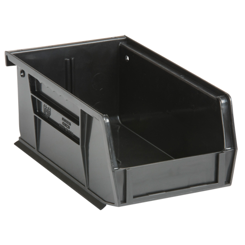 Ultra Stack & Hang Bin, 4-1/8" W x 3" H x 7-3/8" D, Black Distribution Industrielle GC