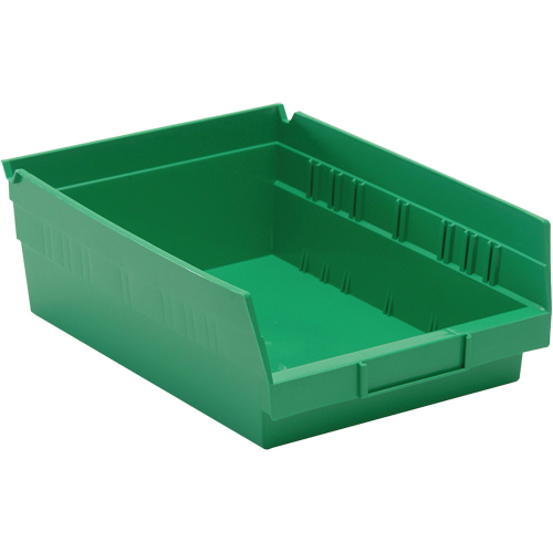 Bacs pour tablette, 8-3/8" la x 4" H x 11-5/8" p, Vert, Capacit&eacute; 30 lb Distribution Industrielle GC