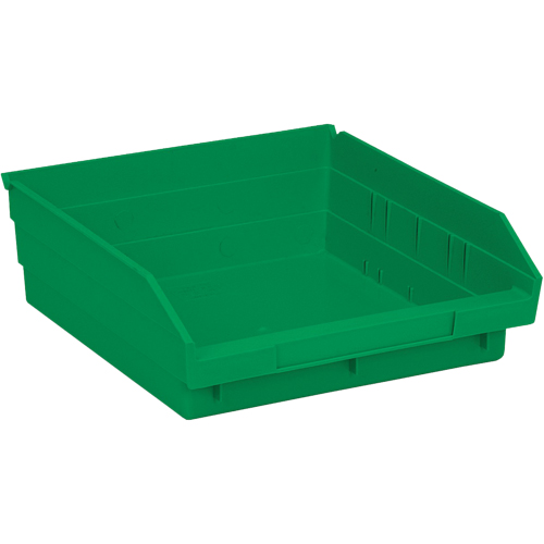 Bacs pour tablette, 11-1/8" la x 4" H x 11-5/8" p, Vert, Capacit&eacute; 30 lb Distribution Industrielle GC