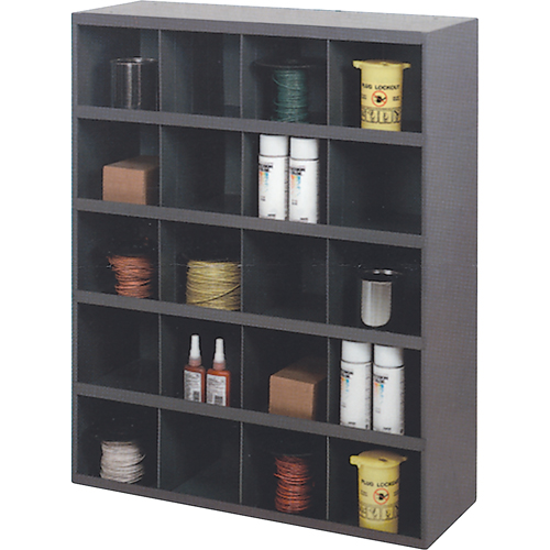 Armoires pour bacs de rangement, Acier, 20 tiroirs, 33-3/4" x 12" x 42", Gris Distribution Industrielle GC