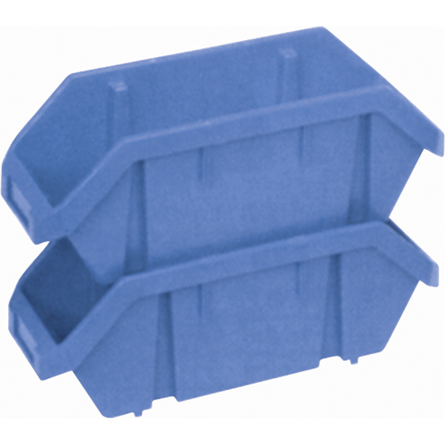Boîtes &agrave; ramassage rapide "Quick Pick", 5" x 6,625" x 12-1/2", Bleu Distribution Industrielle GC