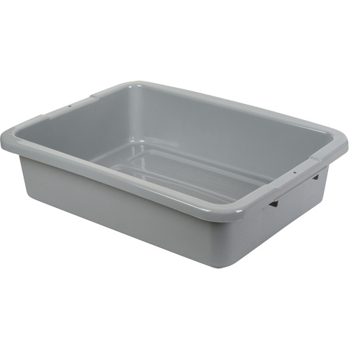 Boîtes utilitaires - Gris, 5" ha x 15" p x 20" lo, Plastique, Gris Distribution Industrielle GC