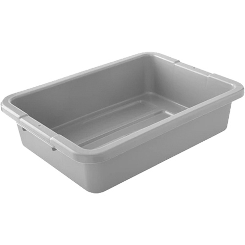 Boîtes utilitaires - Gris, 5" ha x 15" p x 20" lo, Plastique, Gris Distribution Industrielle GC