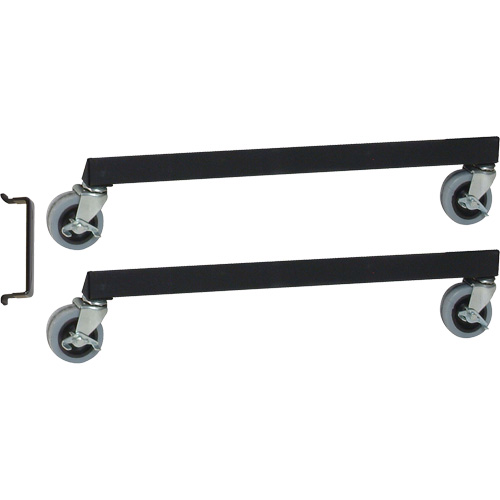 Ensemble mobile de support sur pied pour casiers de rangement &agrave; emboîtement Distribution Industrielle GC