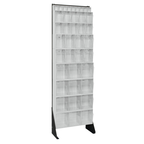 Tip-Out Bins Stand, 23-5/8" W x 8" D x 75" H, 36 Drawers Distribution Industrielle GC