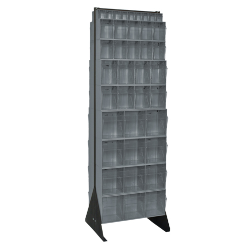 Tip-Out Bins Stand, 23-5/8" W x 16" D x 75" H, 72 Drawers Distribution Industrielle GC