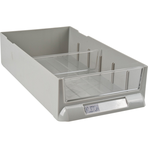 Replacement Drawer for KPC-100 Parts Cabinets, Plastic, 6-3/8" W x 11-3/10" D x 2-11/16" H, Grey Distribution Industrielle GC