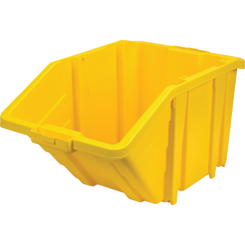 Jumbo Plastic Bin, 15-1/2" W x 13" H x 25" D, Yellow, 200 lbs. Capacity Distribution Industrielle GC