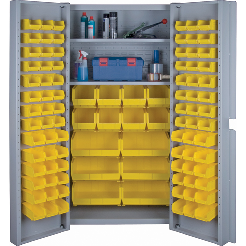 Armoires &agrave; combinaison &agrave; portes creuses, 38" la x 24" p x 72" h, Gris Distribution Industrielle GC