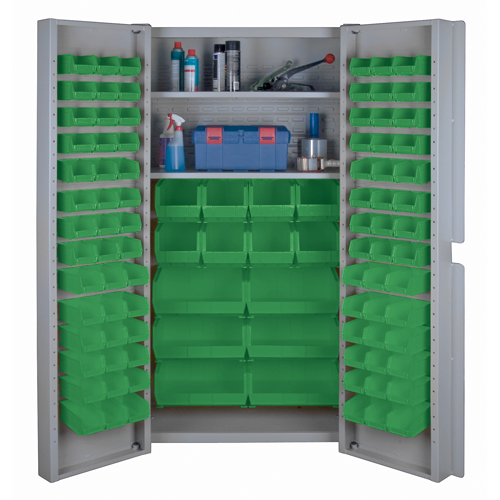 Armoires &agrave; combinaison &agrave; portes creuses, 38" la x 24" p x 72" h, Gris Distribution Industrielle GC