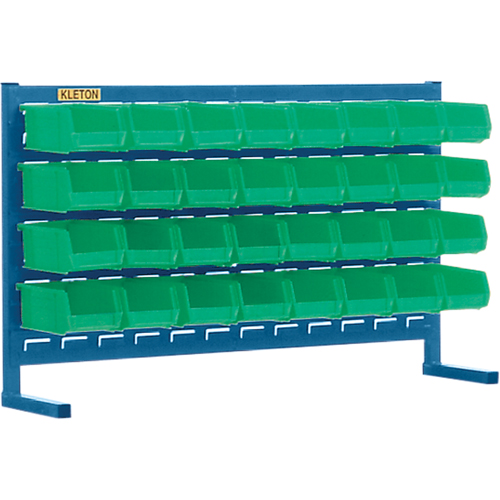 Rayonnage &agrave; persienne avec bacs, 32 bacs, 36" la x 8-1/4" p x 22" h Distribution Industrielle GC