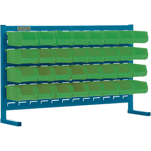 Rayonnage &agrave; persienne avec bacs, 32 bacs, 36" la x 8-1/4" p x 22" h Distribution Industrielle GC