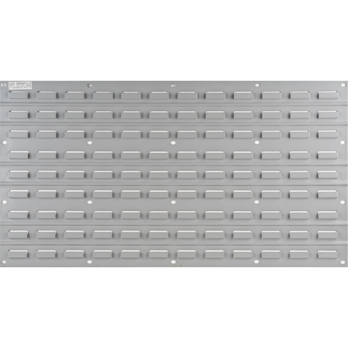 Panneau perfor&eacute; en m&eacute;tal pour bacs, 32 bacs, 36" la x 1/8" p x 19" h Distribution Industrielle GC