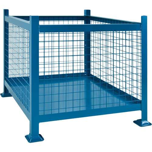 Contenants de vrac empilables, 40,5" la x 48,5" p x 30" h, Capacit&eacute; de 3000 lb Distribution Industrielle GC