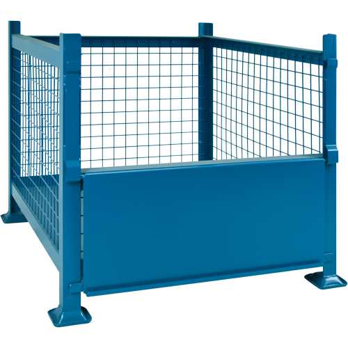 Contenants de vrac empilables, 34,5" la x 40,5" p x 30" h, Capacit&eacute; de 3000 lb Distribution Industrielle GC