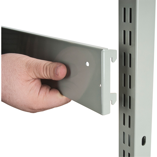 Servante mobile de bacs &agrave; plateaux inclinables - chariot seulement, &agrave; deux c&ocirc;t&eacute;s, 26-1/4" la x 22" p x 57-1/2" h Distribution Industrielle GC