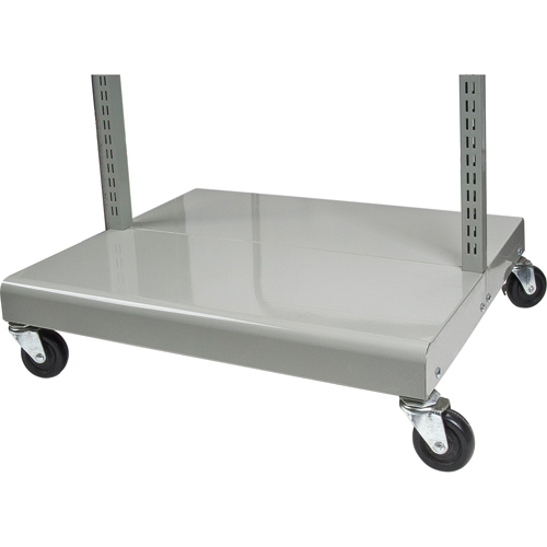 Servante mobile de bacs &agrave; plateaux inclinables - chariot seulement, &agrave; deux c&ocirc;t&eacute;s, 26-1/4" la x 22" p x 57-1/2" h Distribution Industrielle GC