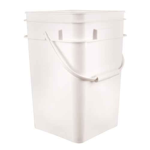 Square Pail, Plastic, 4.25 gal. Distribution Industrielle GC