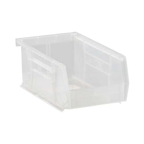 Bacs ultra empilable & suspendable, 4-1/8" la, 3" h x 7-3/8" p, Transparent Distribution Industrielle GC