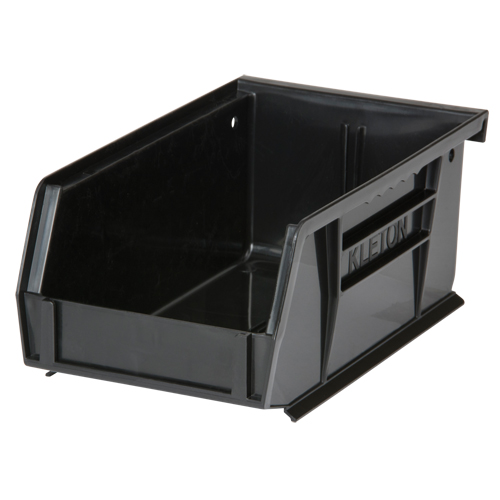Stack & Hang Bin, 4-1/8" W x 3" H x 7-3/8" D, Black Distribution Industrielle GC