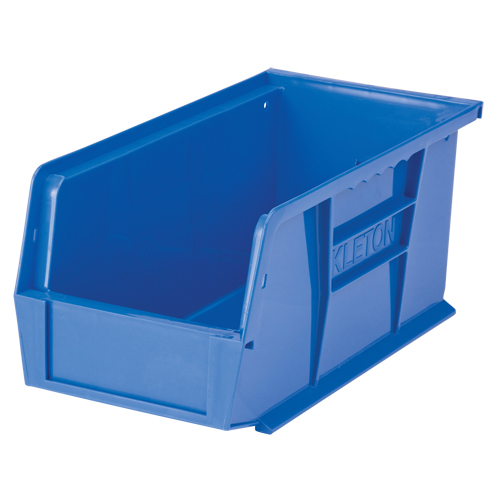 Bac empilable & &agrave; suspendre, 5-1/2" la, 5" h x 10-7/8" p, Bleu Distribution Industrielle GC