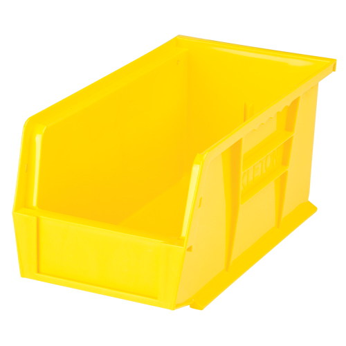 Bac empilable & &agrave; suspendre, 5-1/2" la, 5" h x 10-7/8" p, Jaune Distribution Industrielle GC