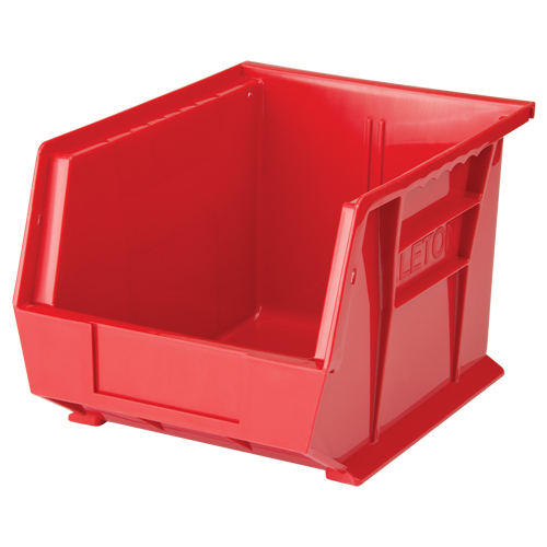 Bac empilable & &agrave; suspendre, 8-1/4" la, 7" h x 10-3/4" p, Rouge Distribution Industrielle GC