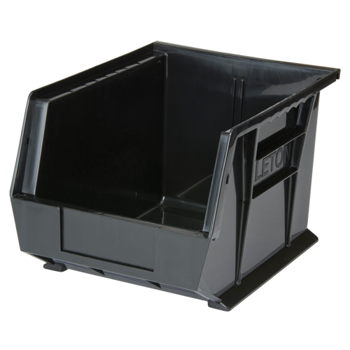 Bac empilable & &agrave; suspendre, 8-1/4" la, 7" h x 10-3/4" p, Noir Distribution Industrielle GC