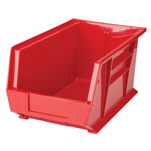 Bac empilable & &agrave; suspendre, 8-1/4" la, 7" h x 14-3/4" p, Rouge Distribution Industrielle GC