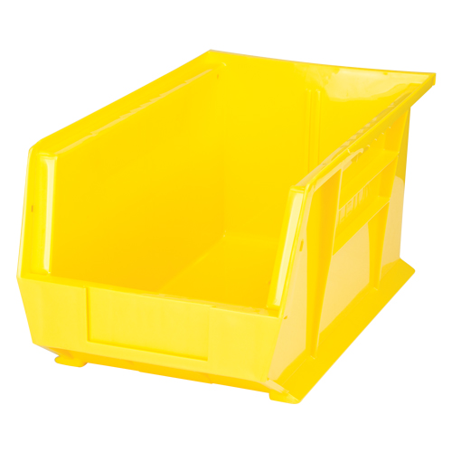 Bac empilable & &agrave; suspendre, 8-1/4" la, 7" h x 14-3/4" p, Jaune Distribution Industrielle GC