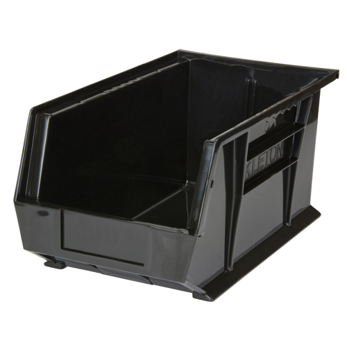 Bac empilable & &agrave; suspendre, 8-1/4" la, 7" h x 14-3/4" p, Noir Distribution Industrielle GC