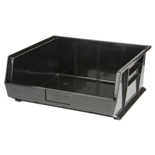Bac empilable & &agrave; suspendre, 16-1/2" la, 7" h x 14-3/4" p, Noir Distribution Industrielle GC