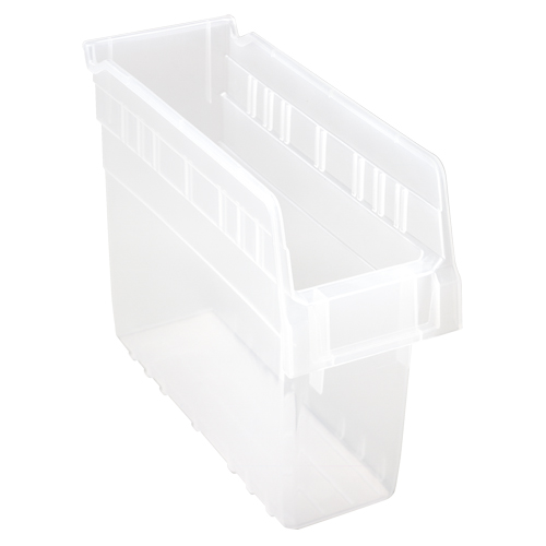 Bacs pour &eacute;tag&egrave;re Store-Max, 4-3/8" la x 8" H x 11-5/8" p, Transparent, Capacit&eacute; 44 lb Distribution Industrielle GC