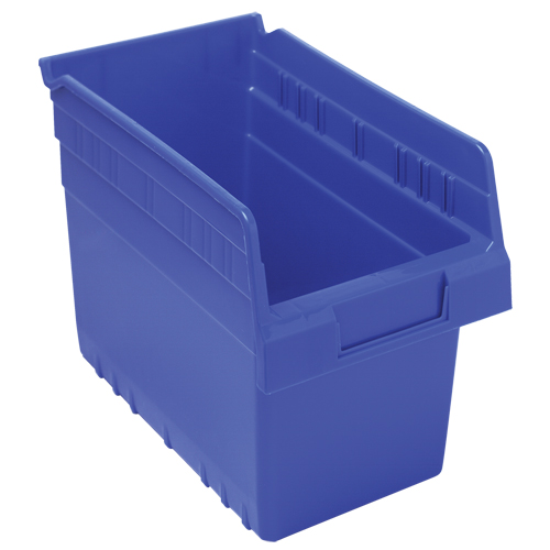 Bacs pour &eacute;tag&egrave;re Store-Max, 6-5/8" la x 8" H x 11-5/8" p, Bleu, Capacit&eacute; 44 lb Distribution Industrielle GC