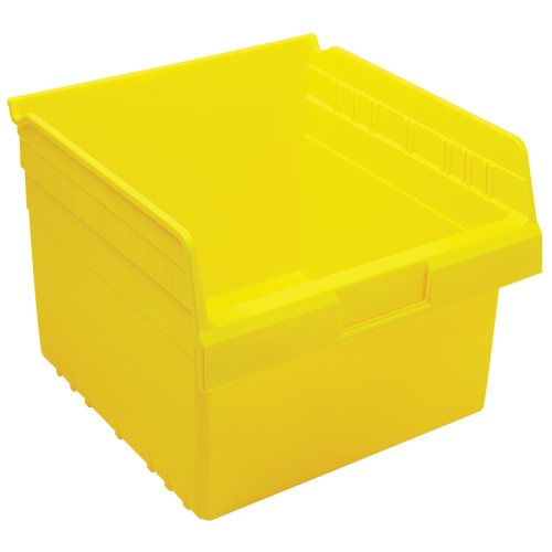 Store-Max Shelf Bins, 11-1/8" W x 8" H x 11-5/8" D, Yellow, 44 lbs. Capacity Distribution Industrielle GC